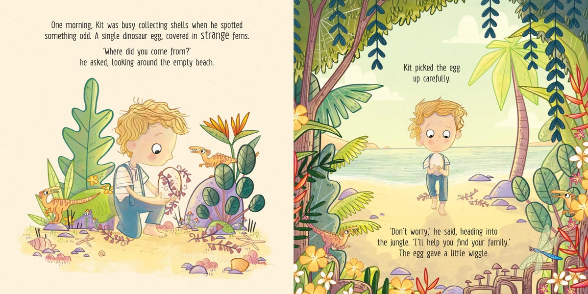 The Lost Dino Egg - Picture Book