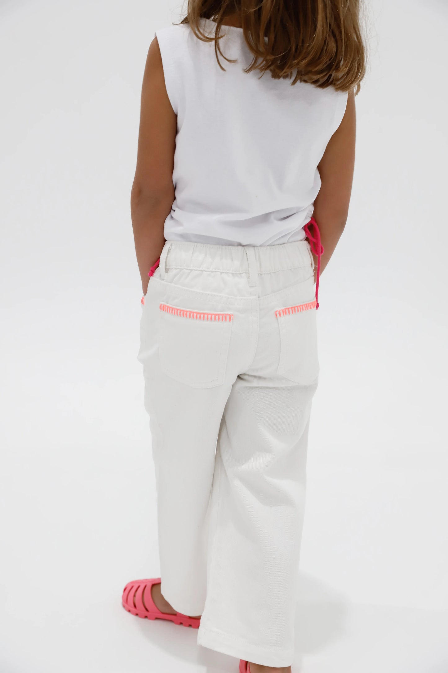 Liv White Denim Pants