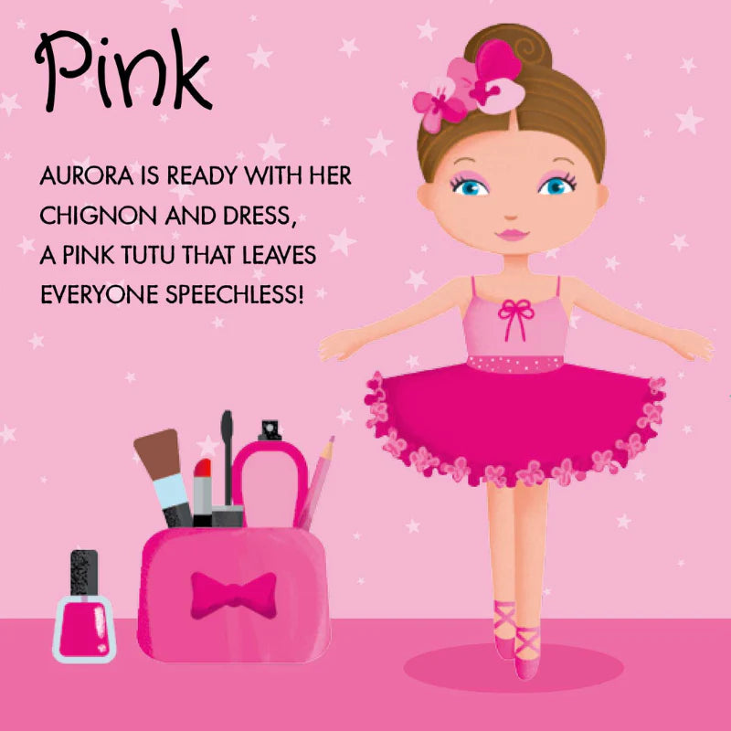 3D Puzzle & Book Set Learn Colours Ballerina