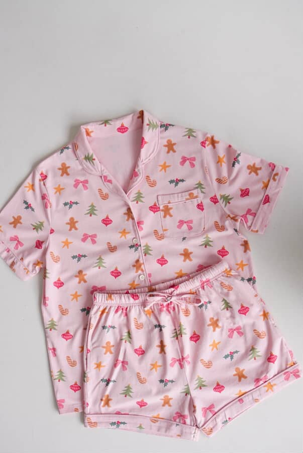 Pink Christmas Pjs