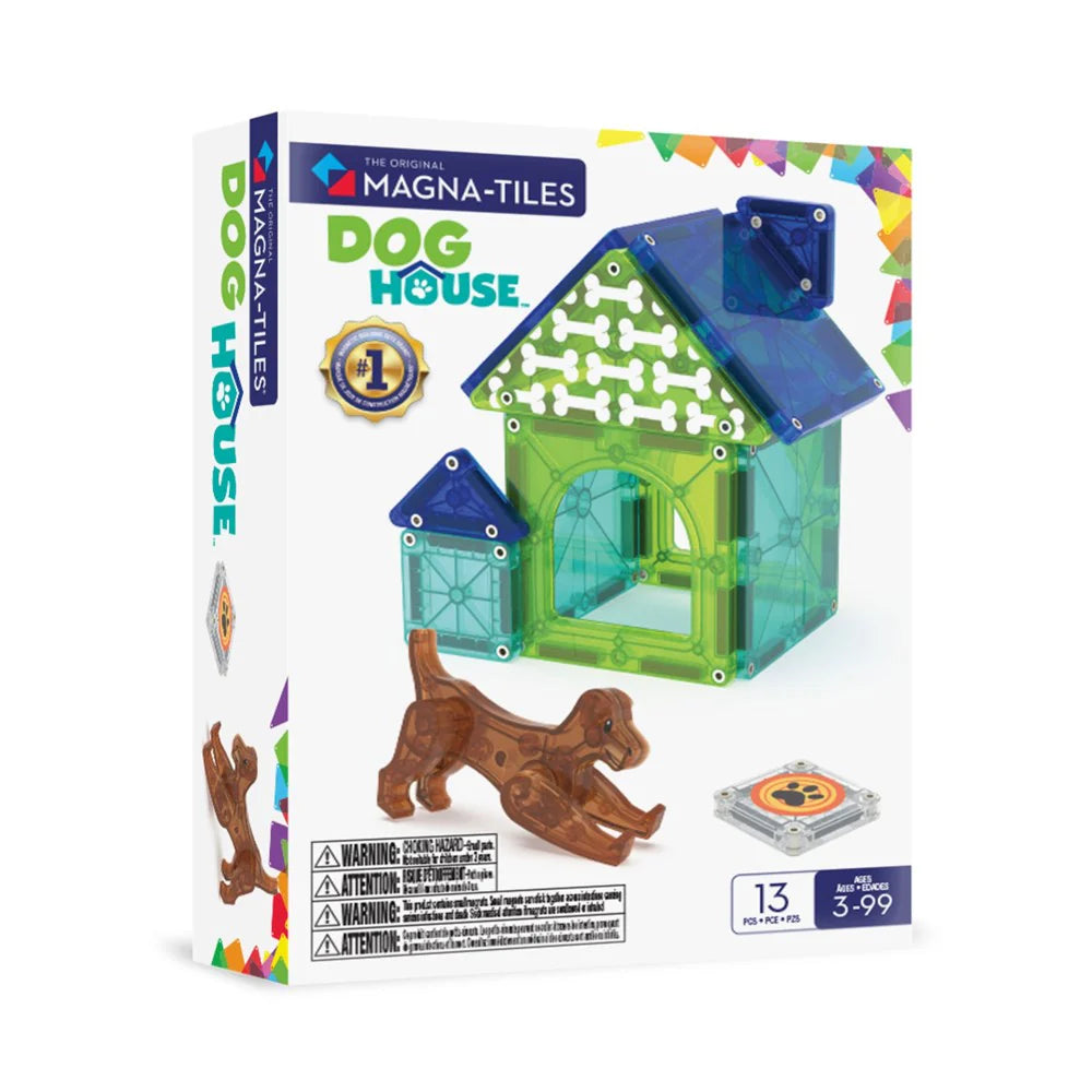 Dog House 13-Piece Magnetic Construction Set