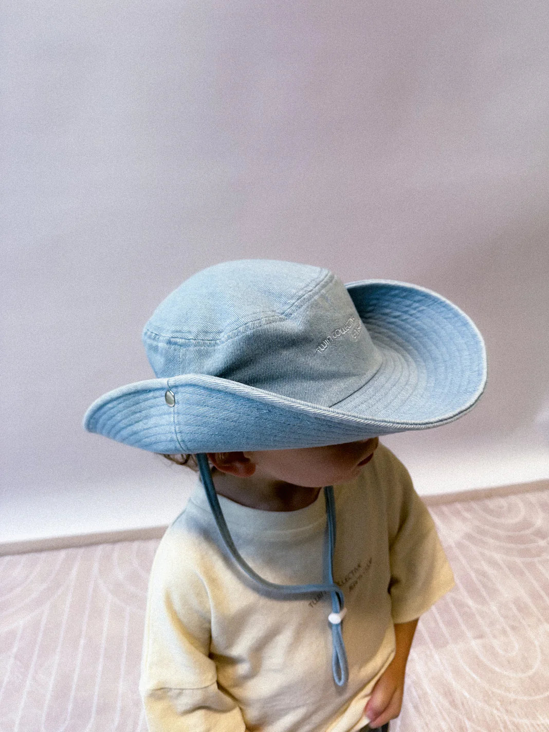 Cowboy Bucket Hat Light Blue Denim – Everythings Rosie