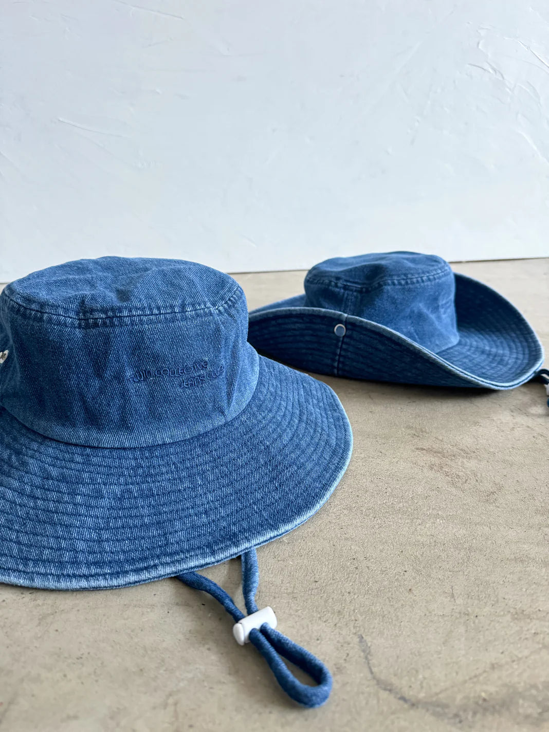 Cowboy Bucket Hat Denim Blue