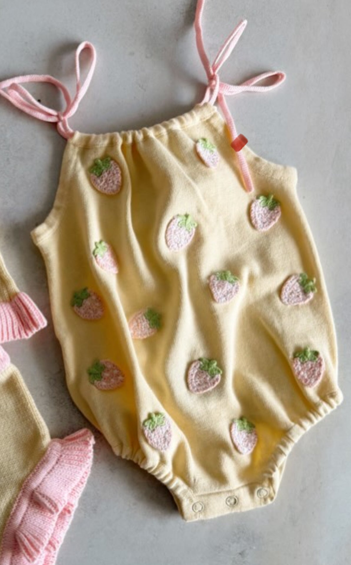 Poss & Soss Pink Lemonade Romper