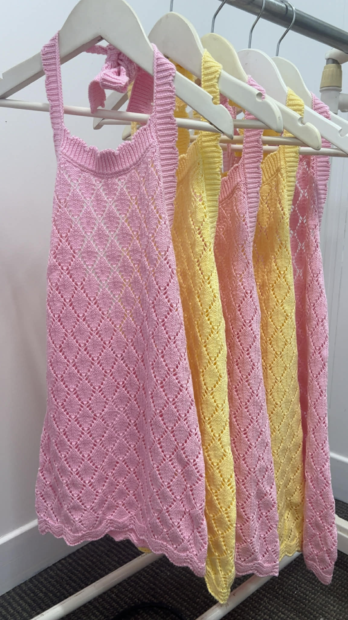 Sophia knit dress- pink blossom
