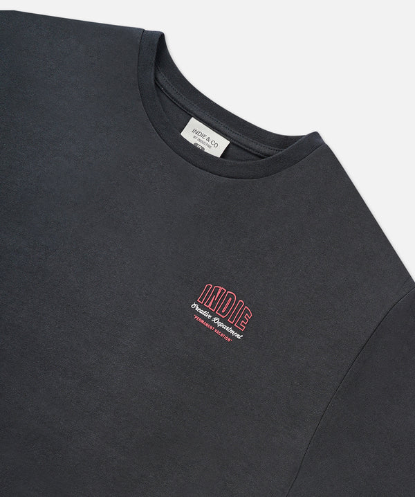 The Penbroke Tee Washed Black
