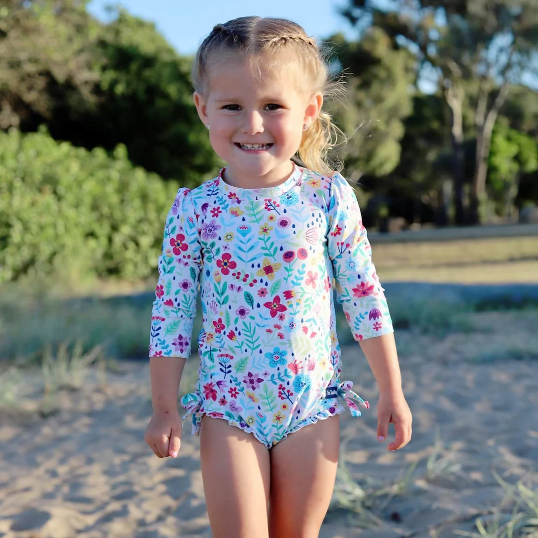 Nappy-Change Swimsuit Ditsy Daisy
