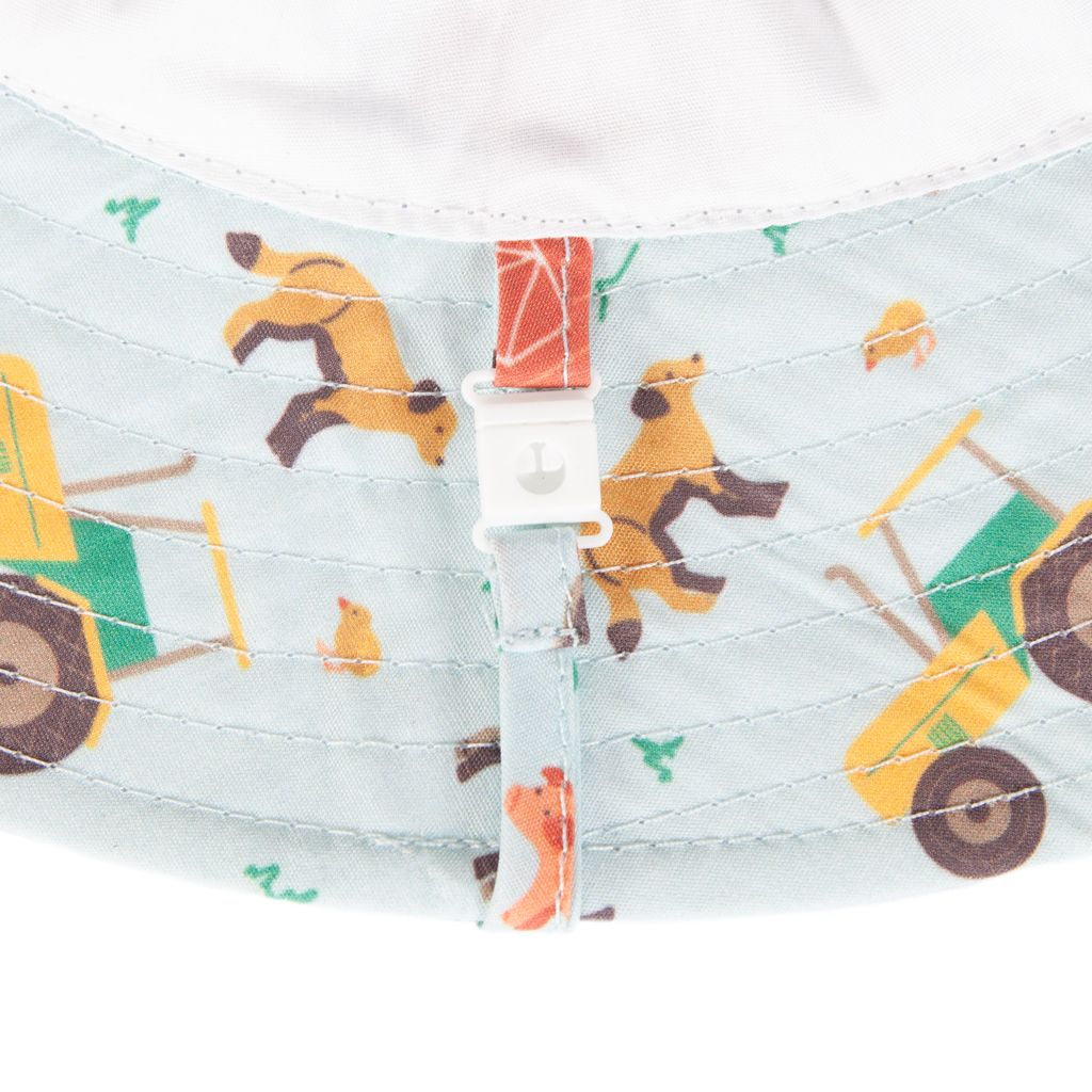 Farmyard Wide Brim Infant Hat