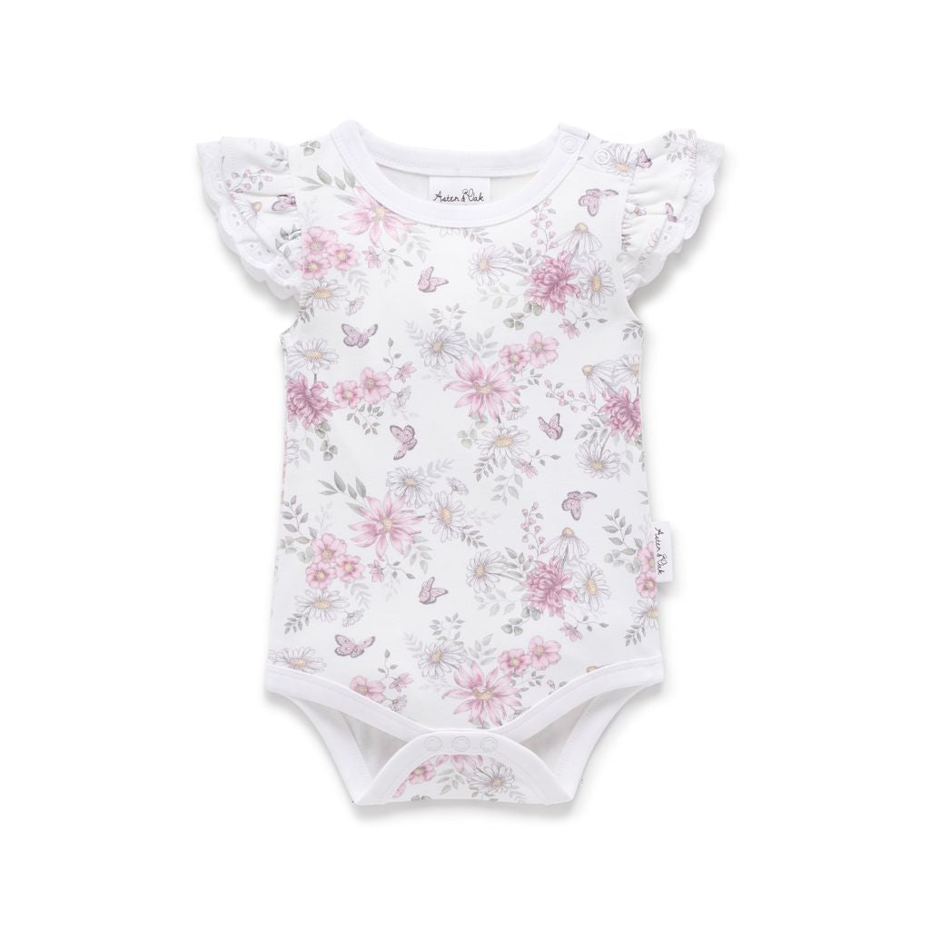 Daisy Floral AOP Onesie
