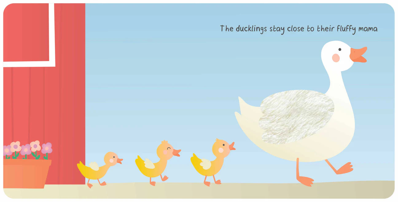 Baby's World Touch and Feel Board Book Farm Animals