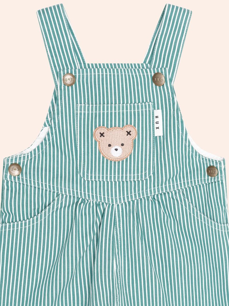 MISTLETOE STRIPE SHORTALL