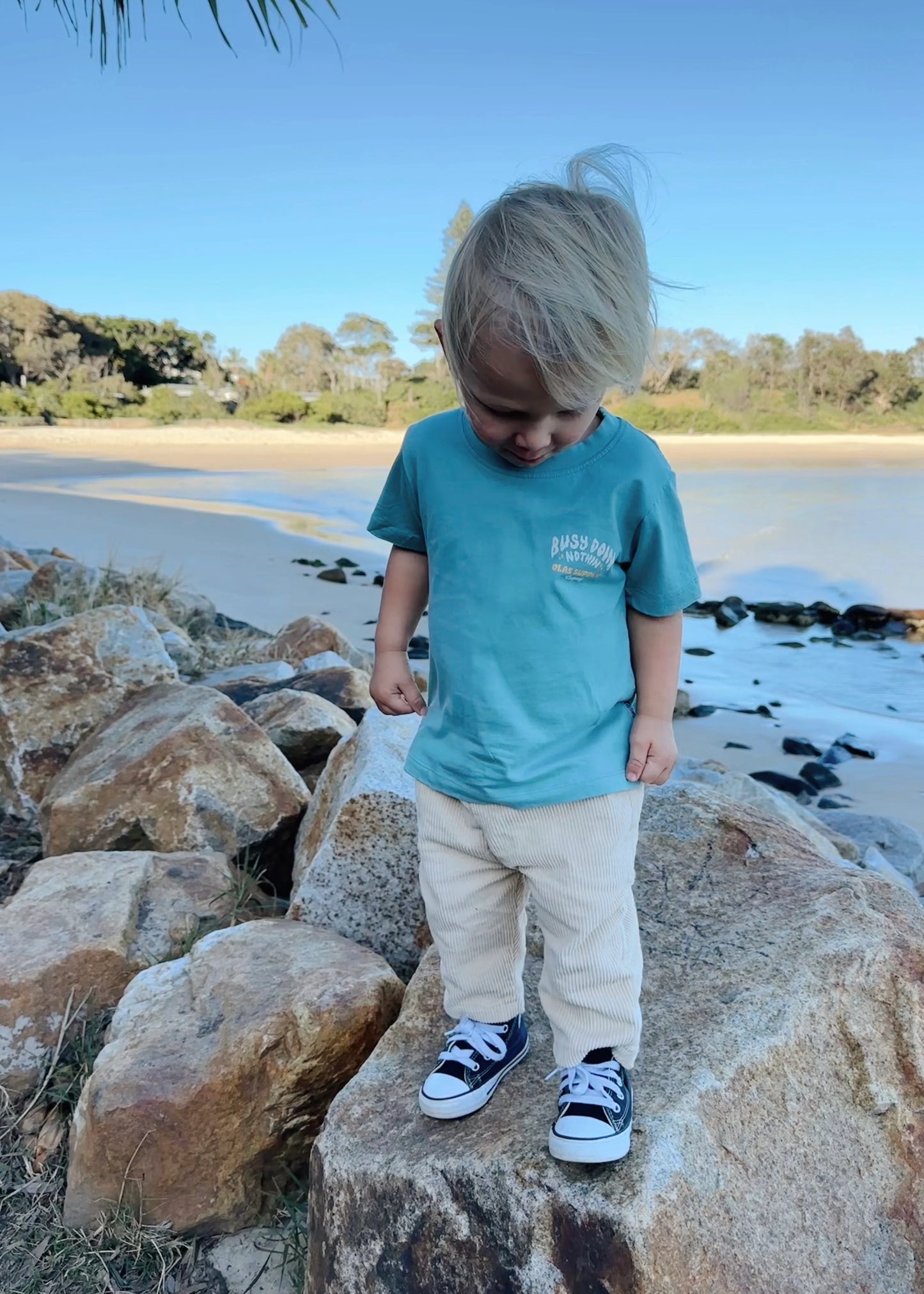 Busy Doin Nothin' Mini Tee