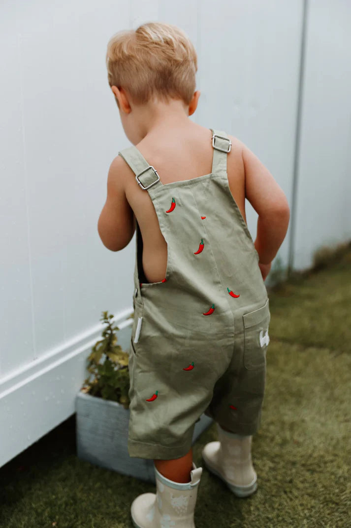 Little Locker Chilli Overalls - Chilli Overalls - Sage