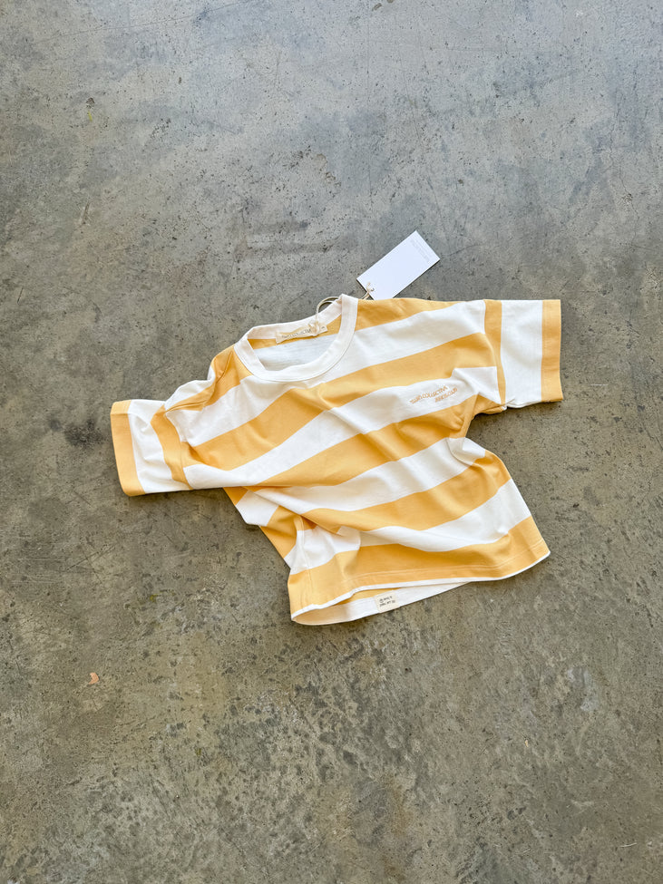 Stripe Tee - Yellow