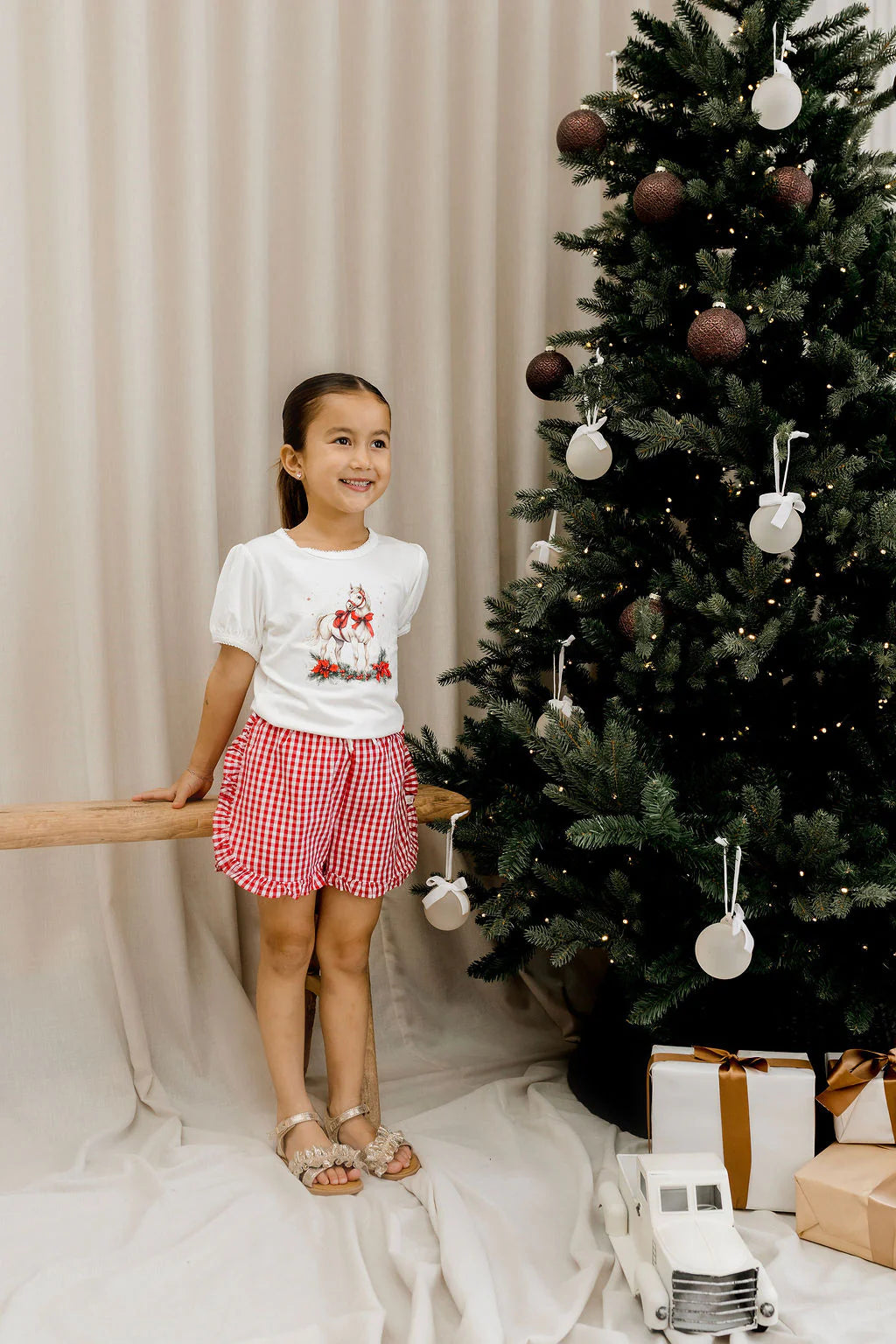 Mistletoe Starlight Pony Bamboo Tee