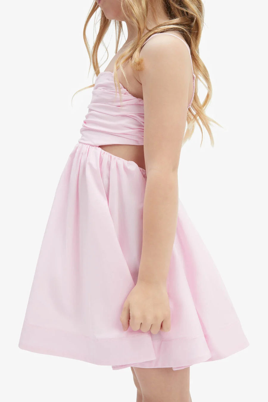Zarela Poplin Dress Bliss Pink