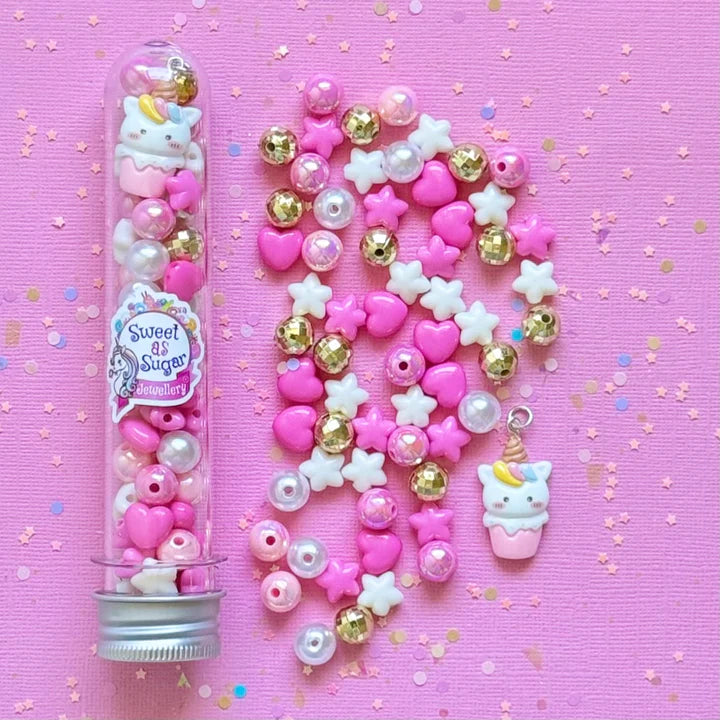 Jewellery Making Kits Test Tube Necklace DIY Assorted