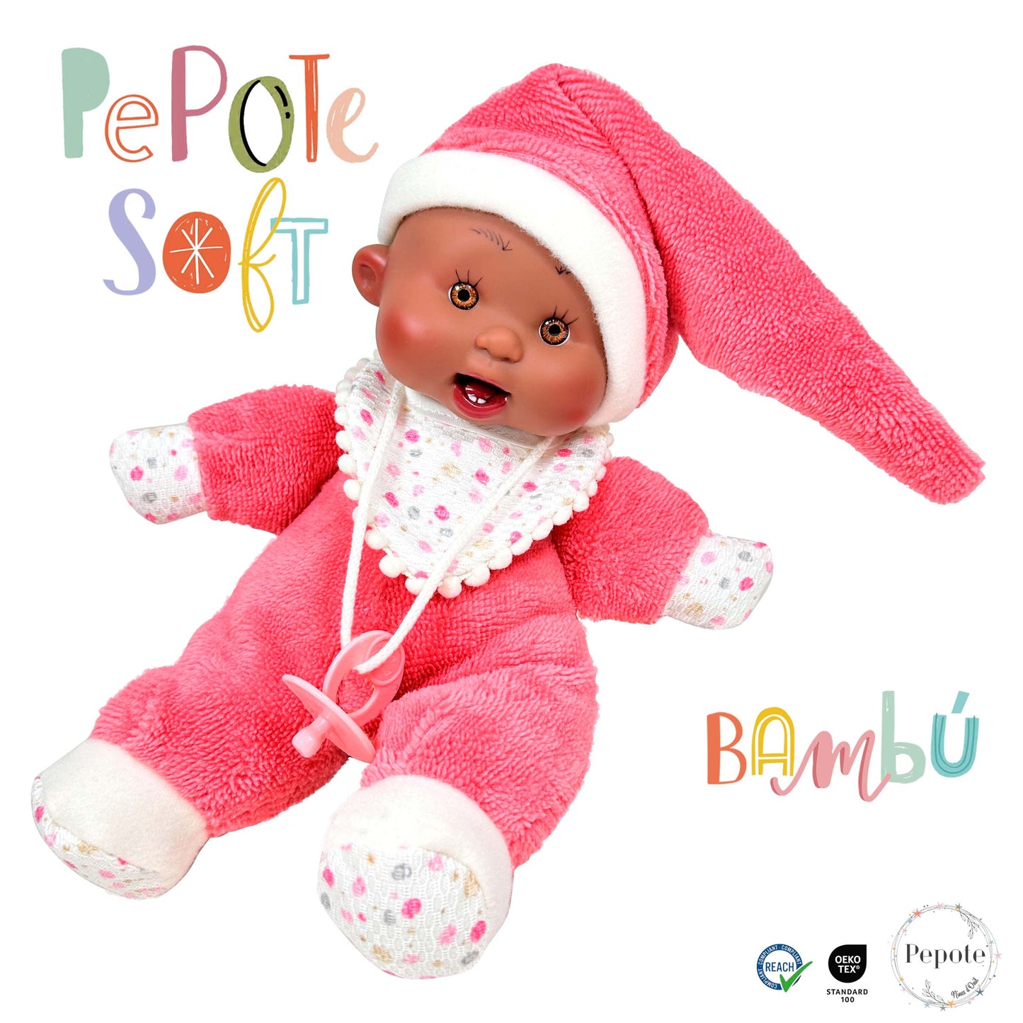 Baby Doll Pepote Soft Bambú