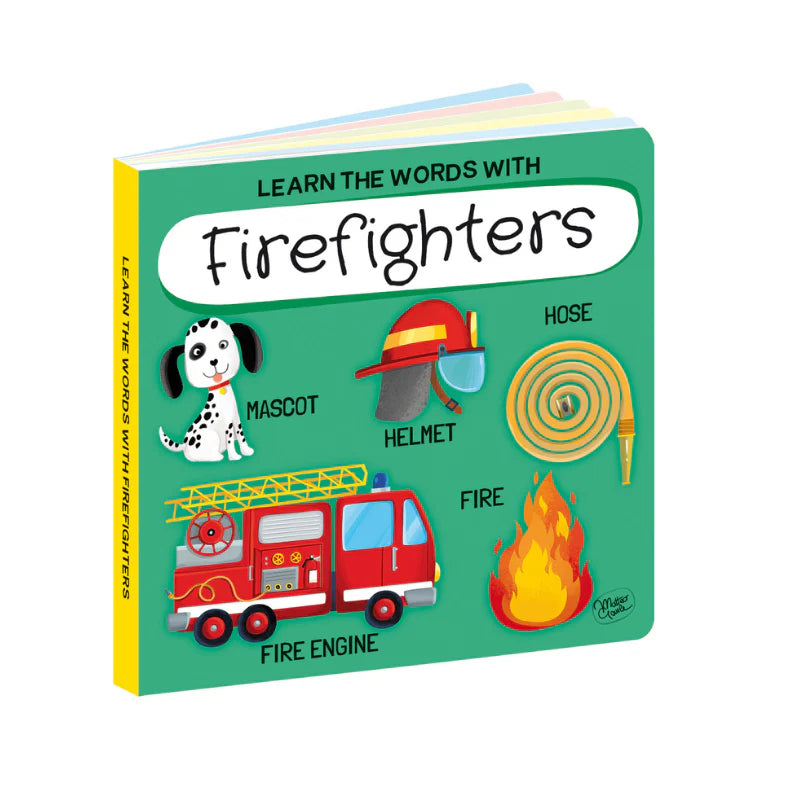 3D Puzzle & Book Set Learn Shapes Firefighters