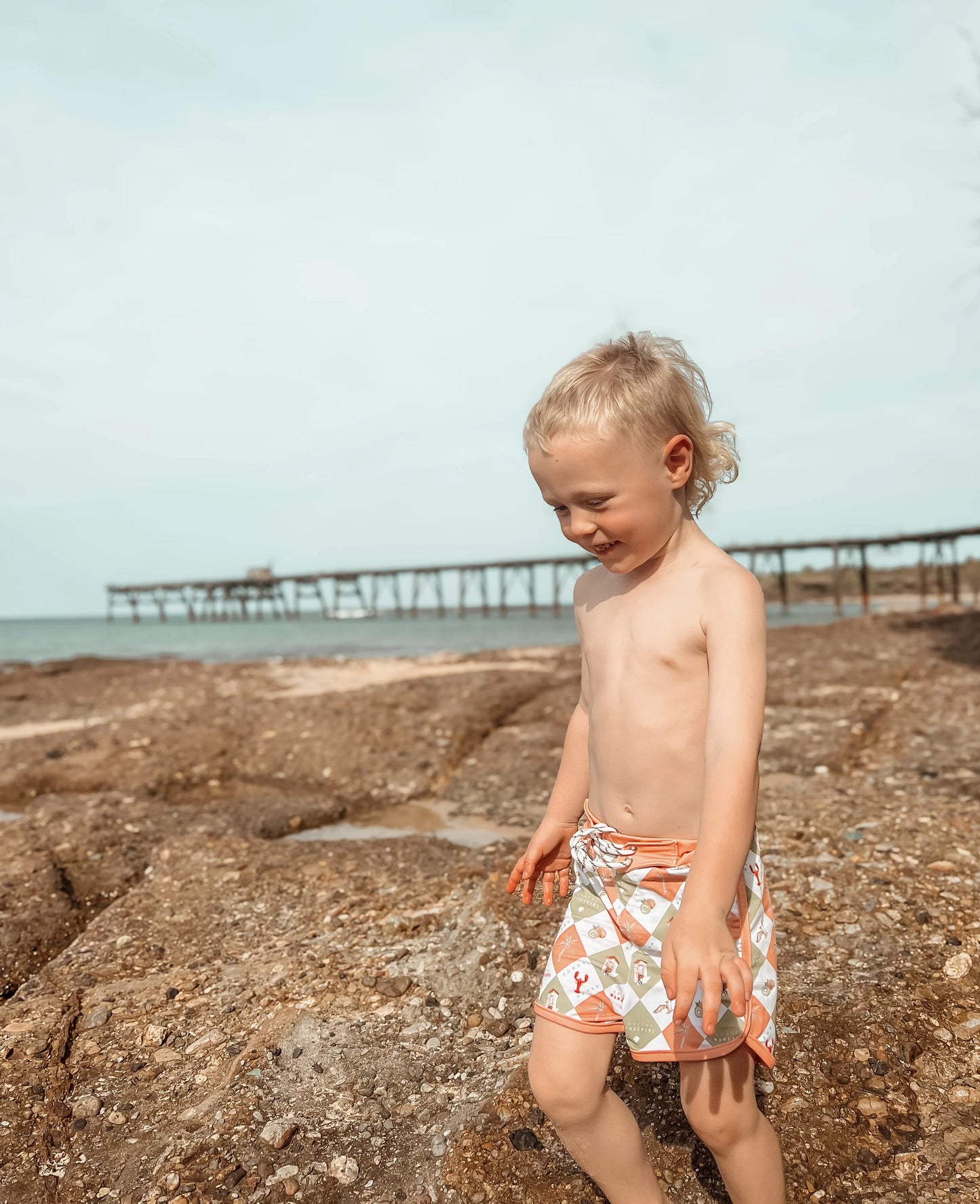 Coastal Cabana Swim Shorts
