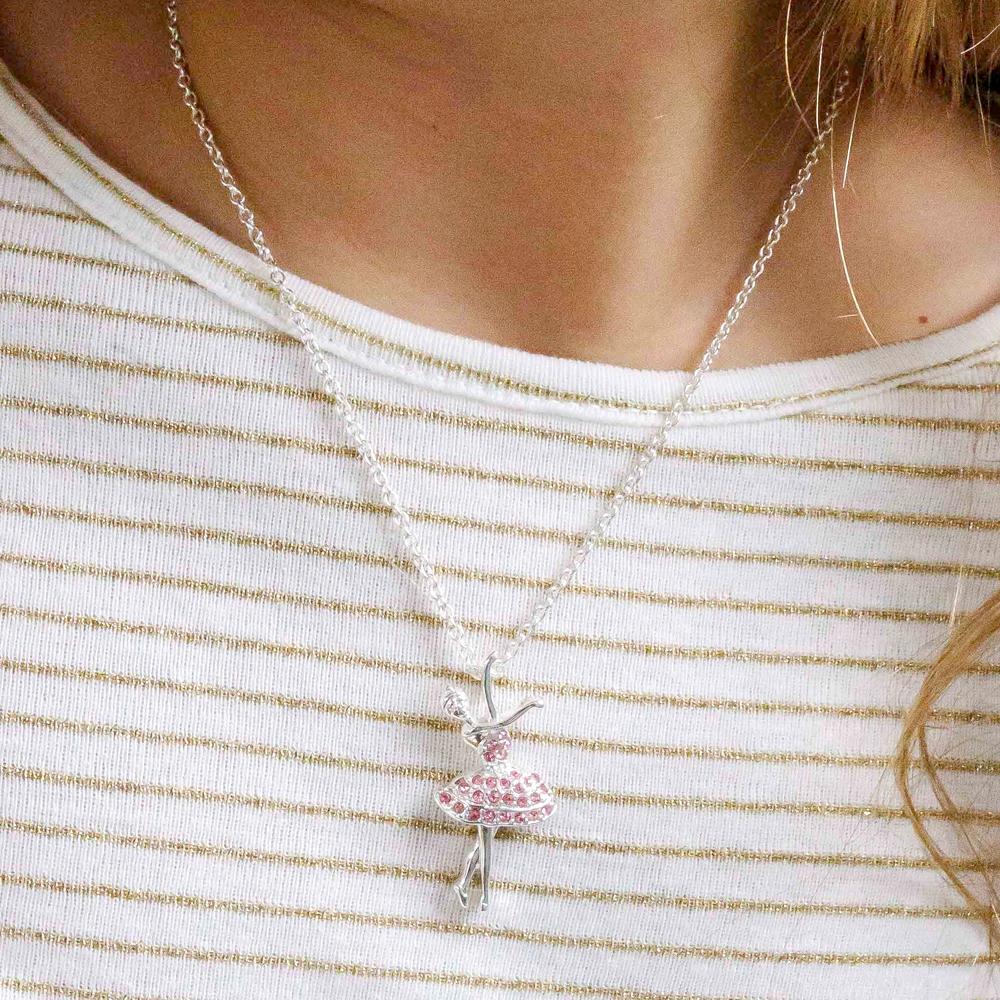 Pink Ballerina Necklace