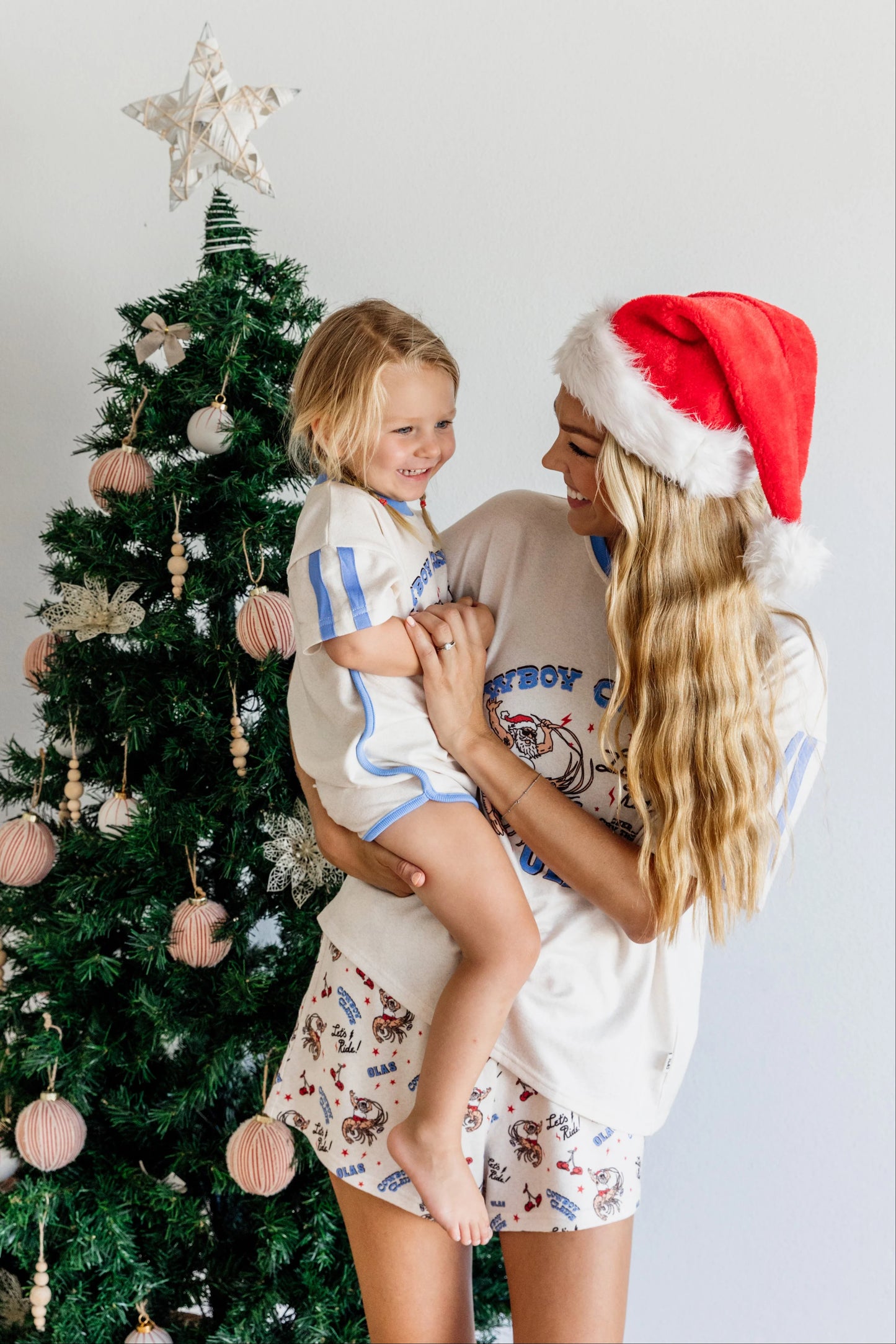 Cowboy Claus Mini Romper