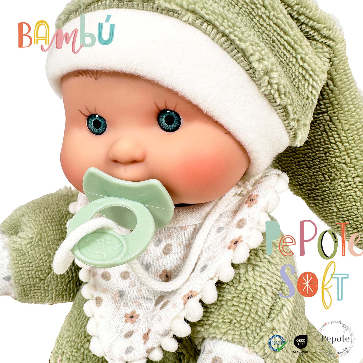 Baby Doll Pepote Soft Bambú