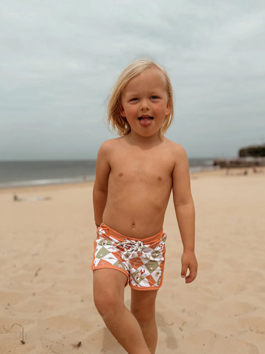 Coastal Cabana Swim Shorts
