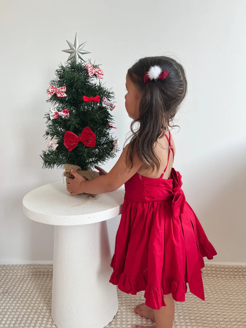 Holly Red Christmas Dress