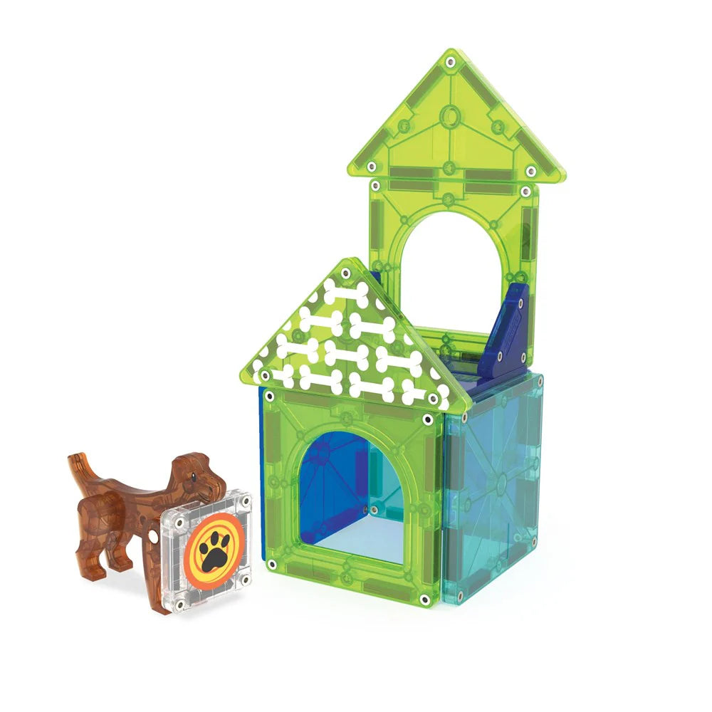 Dog House 13-Piece Magnetic Construction Set