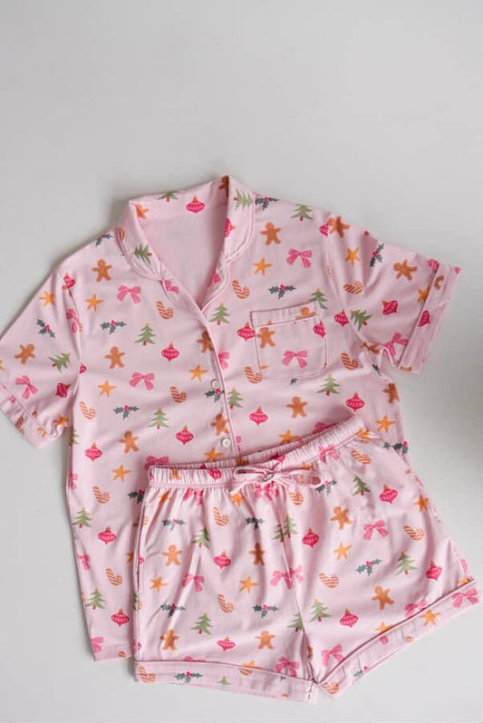 Pink Christmas Pjs
