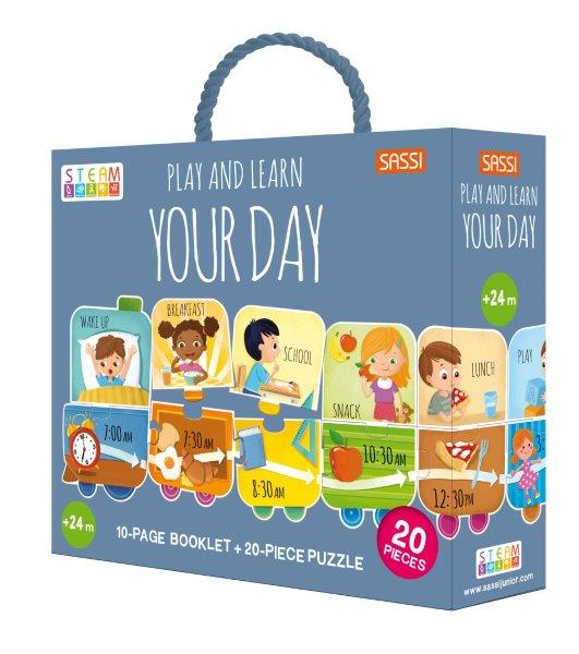 My First Your Day STEAM Puzzle & Book Set 1 Metre