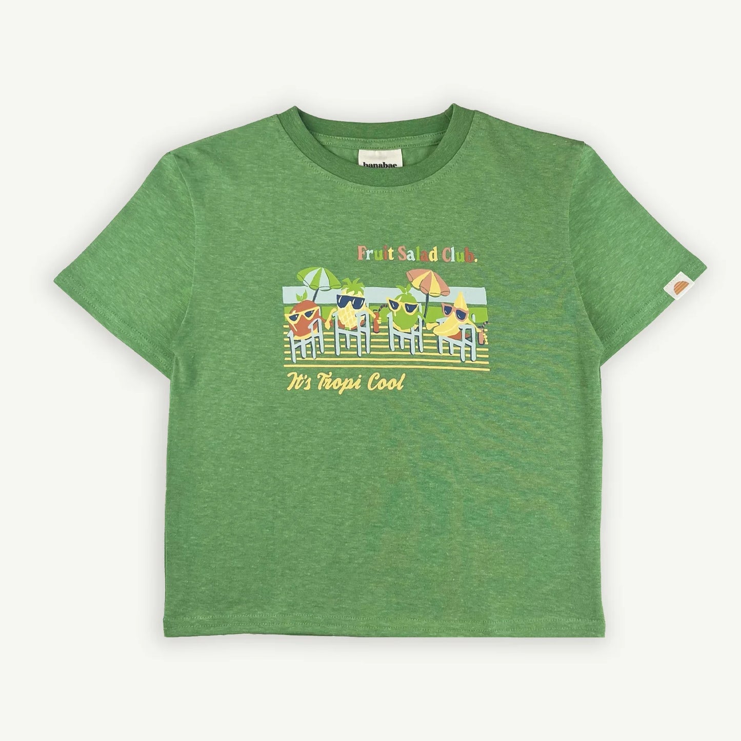 Fruit Salad Club Hemp Tee Apple Green