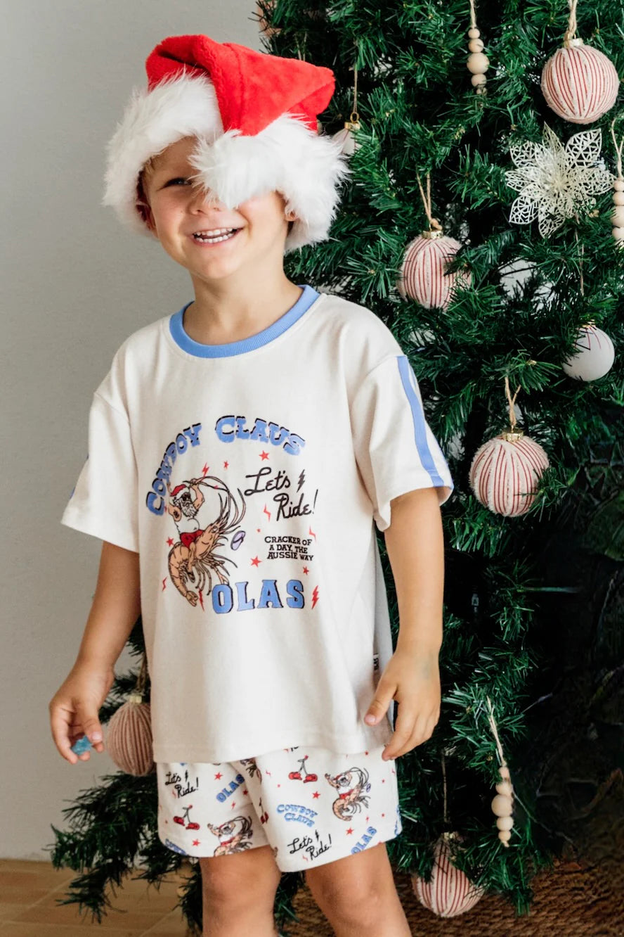 Cowboy Claus Mini Pj Set