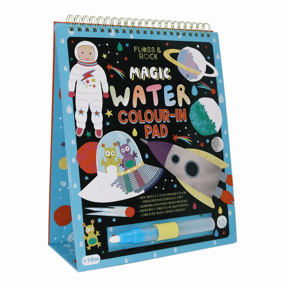 Magic Water Colouring Flip Book Space