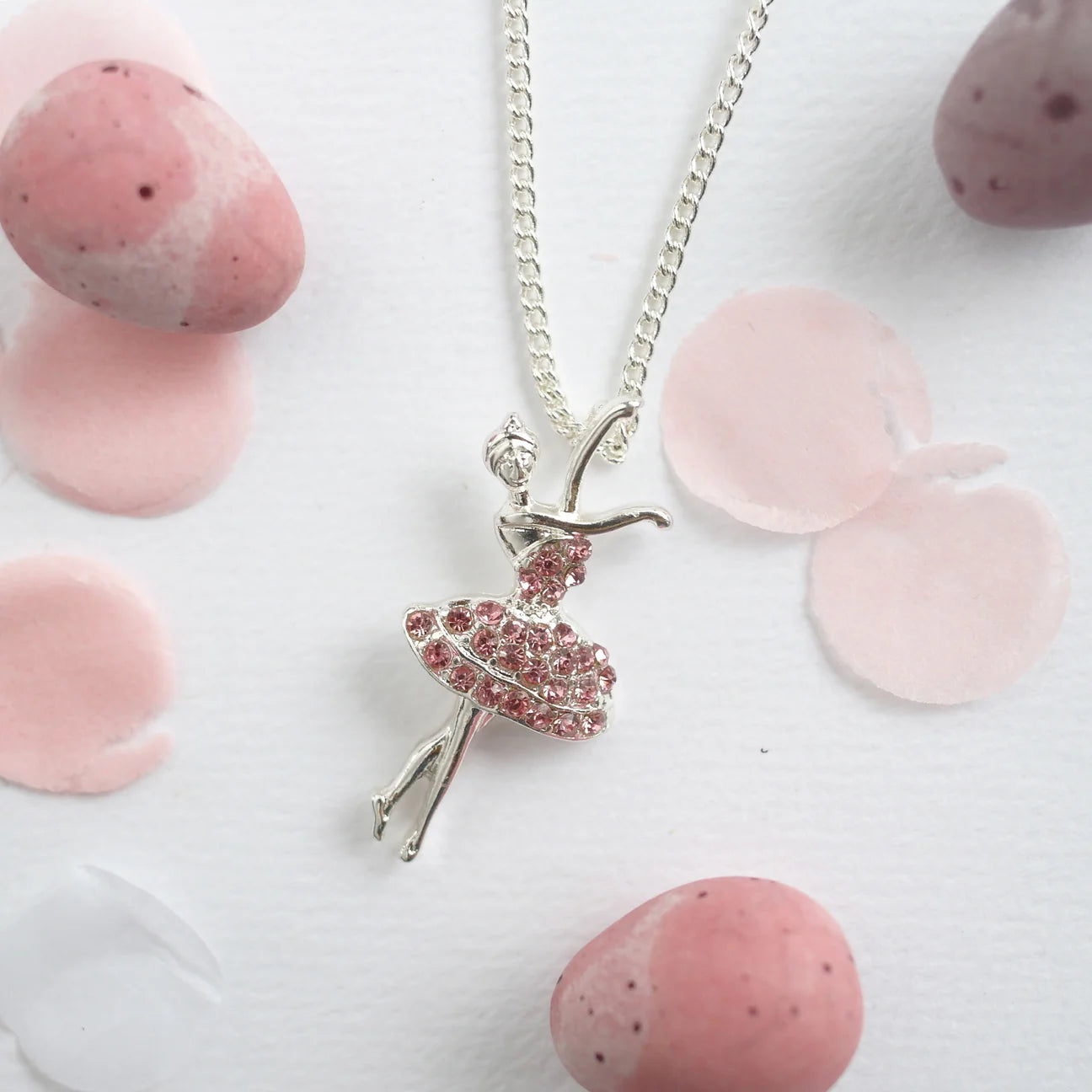 Pink Ballerina Necklace