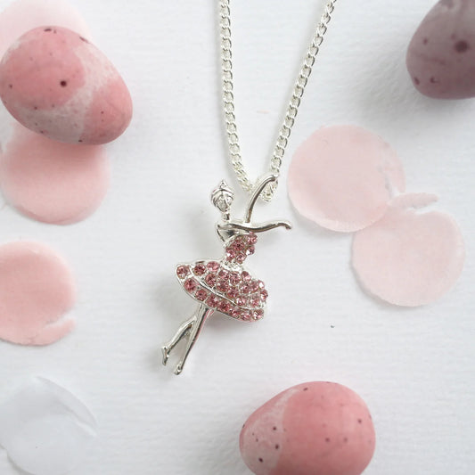 Pink Ballerina Necklace
