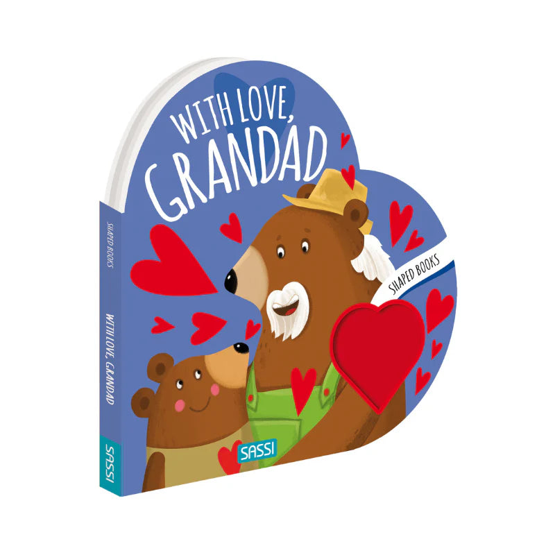Shaped Board Book With Love Grandad