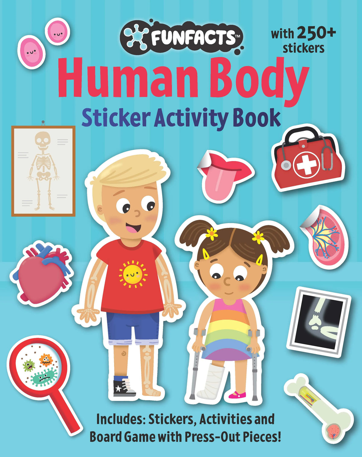 Fun Facts - Sticker Activity Book - Human Body