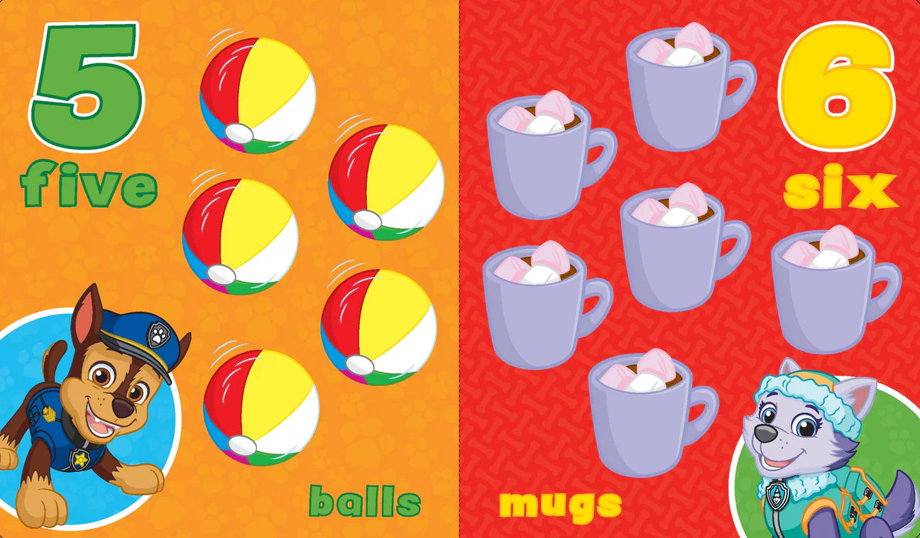 Paw Patrol Board Book 123 Fun!