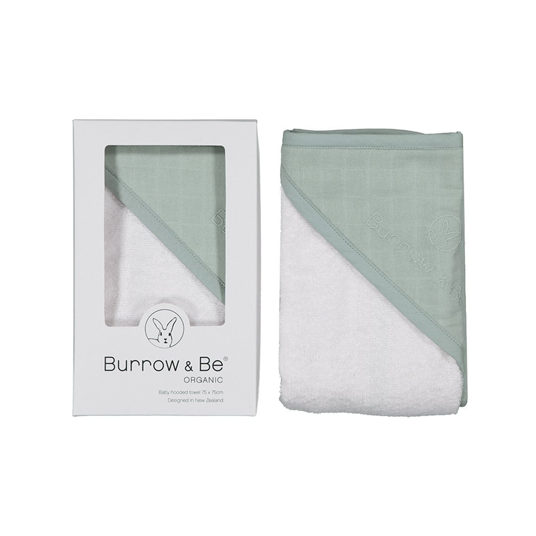 Burrow & Be - Baby Hooded Towel - Assorted