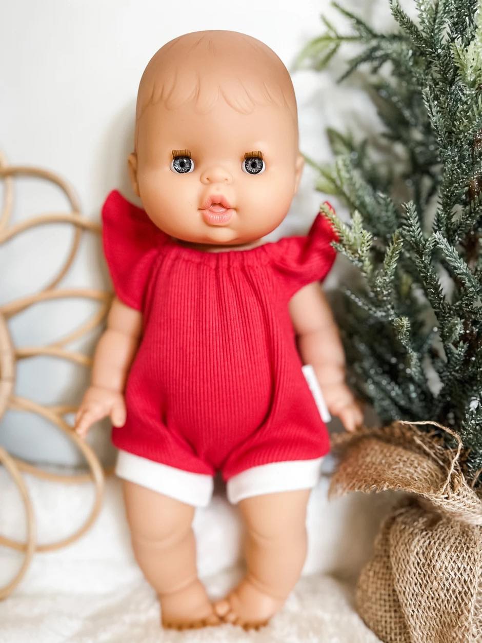 Doll - Red Romper