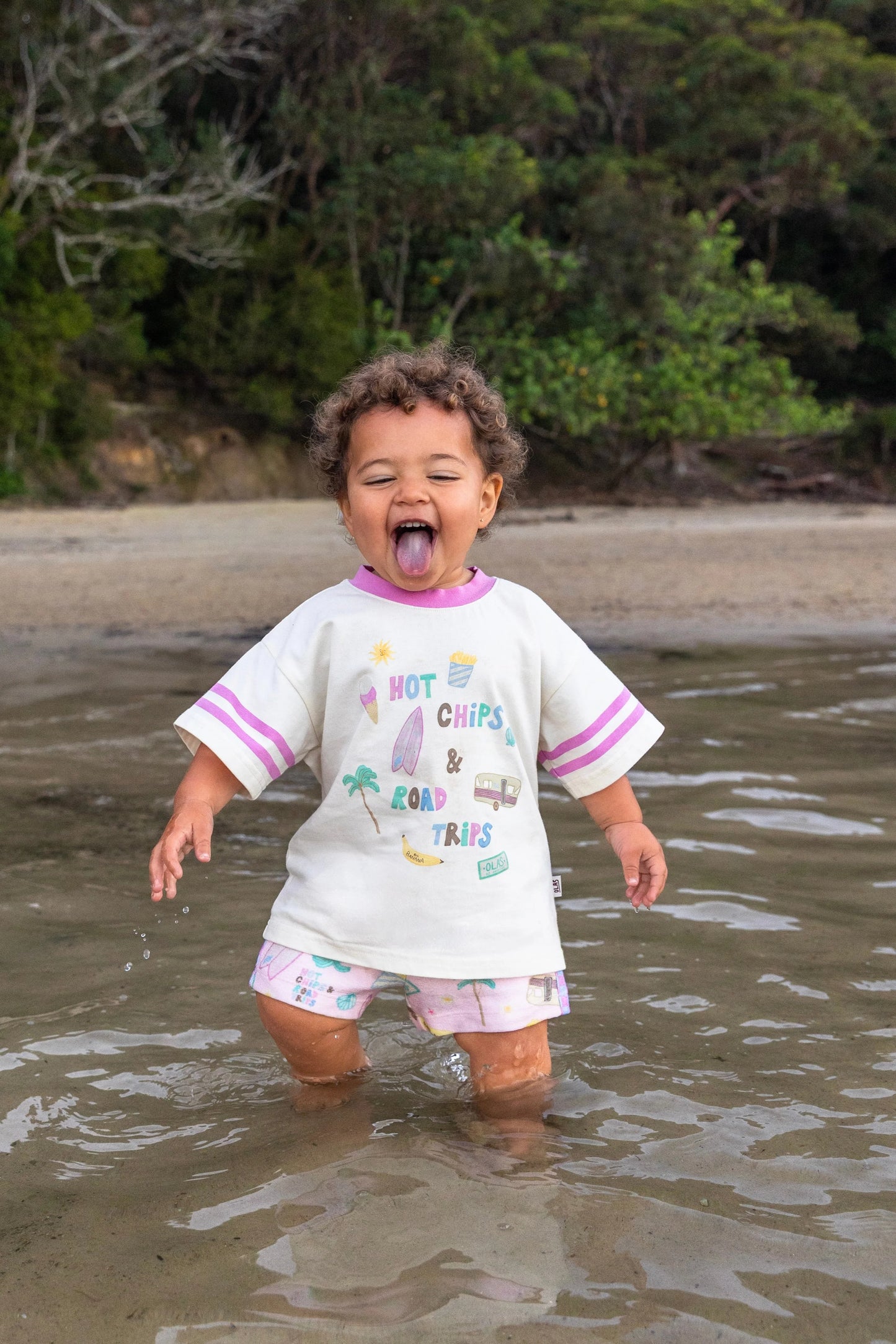 Road Trip Mini Tee Chiffon