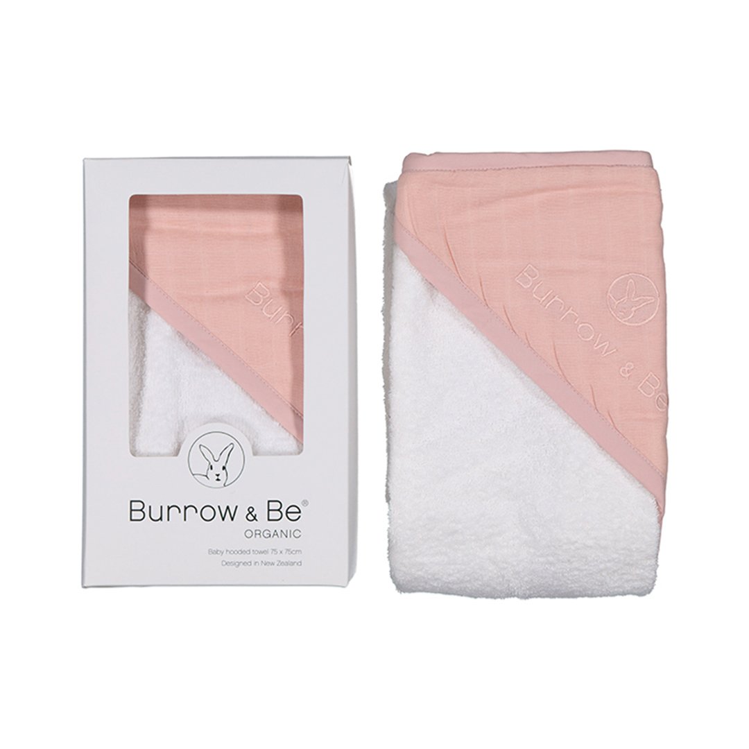 Burrow & Be - Baby Hooded Towel - Assorted