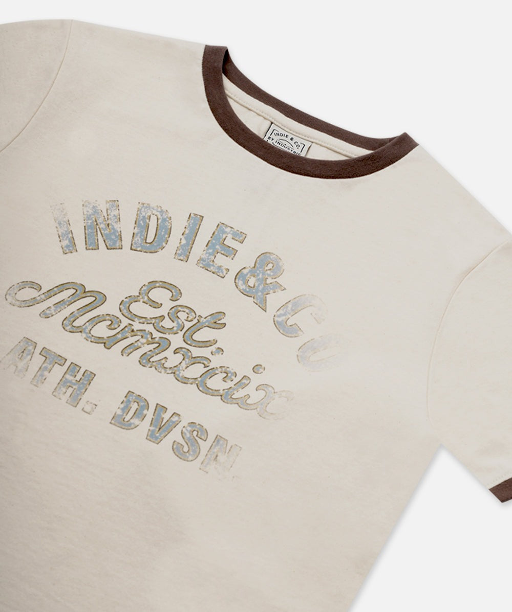 Indie Kids The Creedence Tee Carol Blue