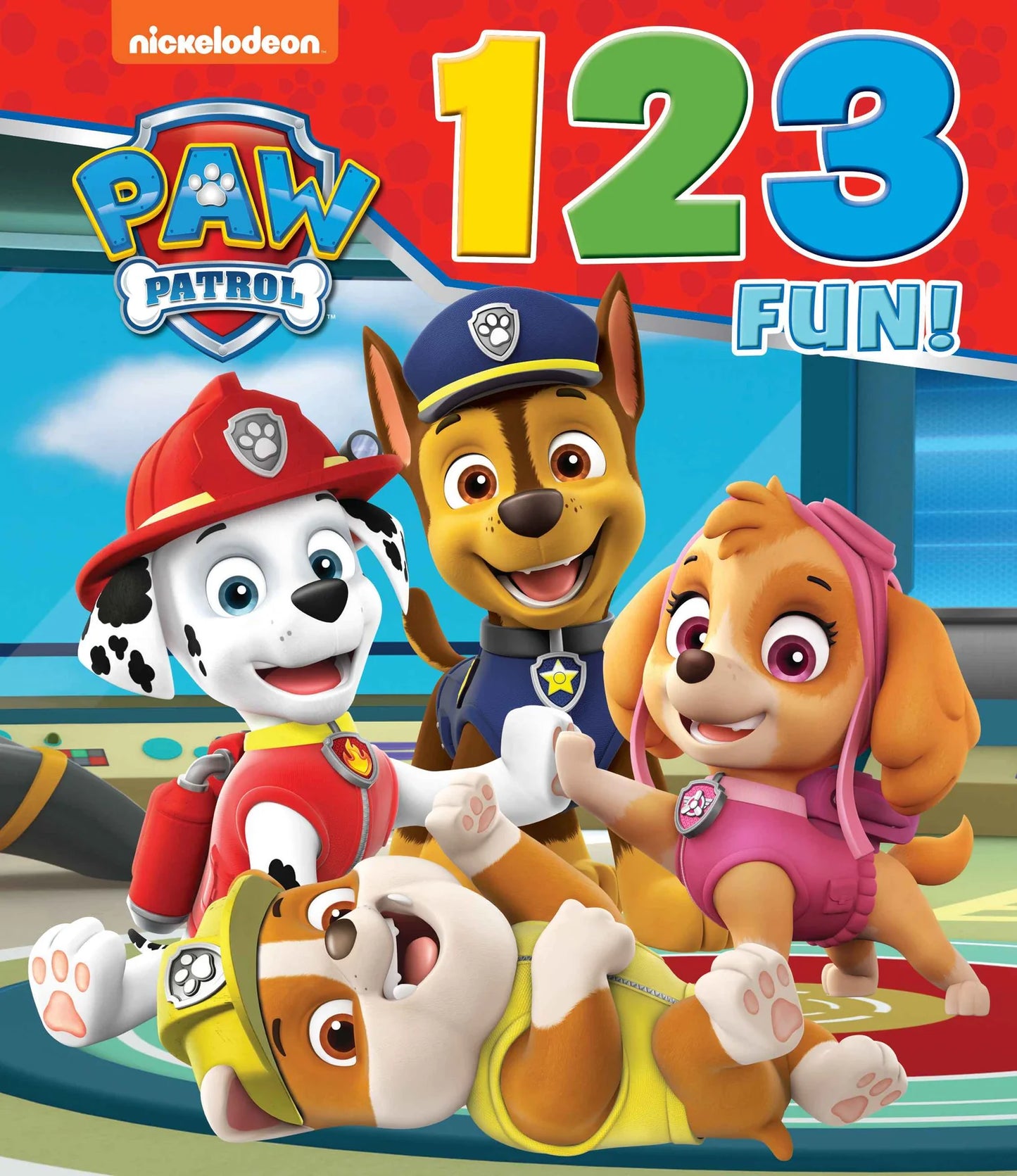 Paw Patrol Board Book 123 Fun!