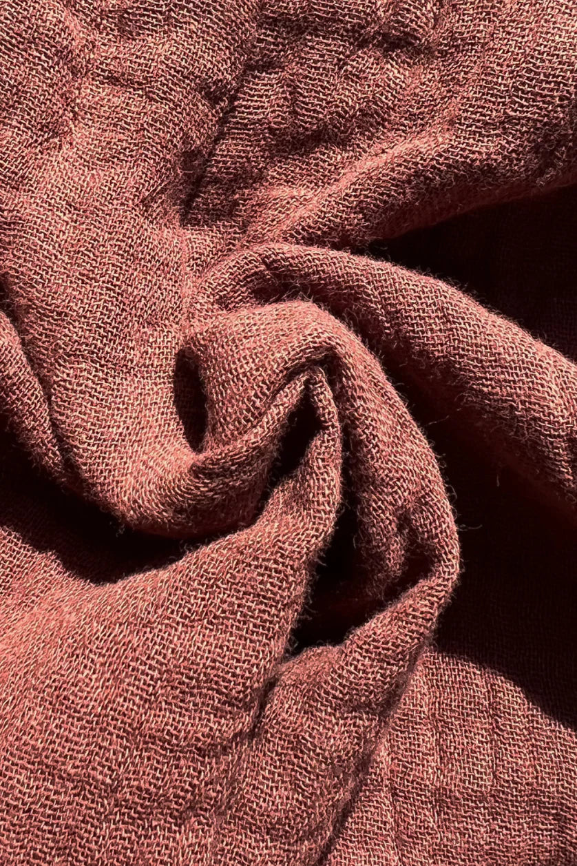 Oversized Tee Chocolate Crinkle