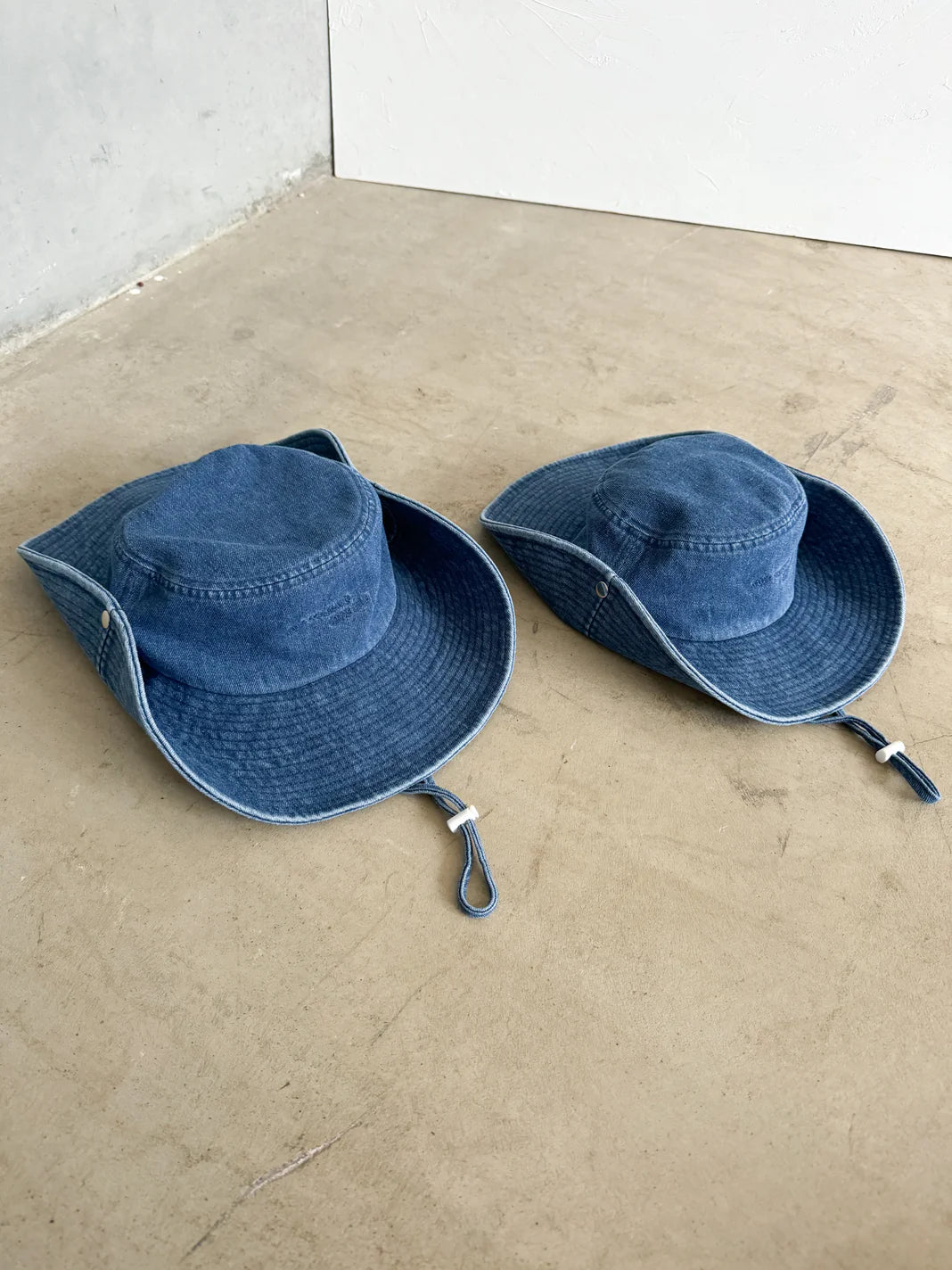 Cowboy Bucket Hat Denim Blue
