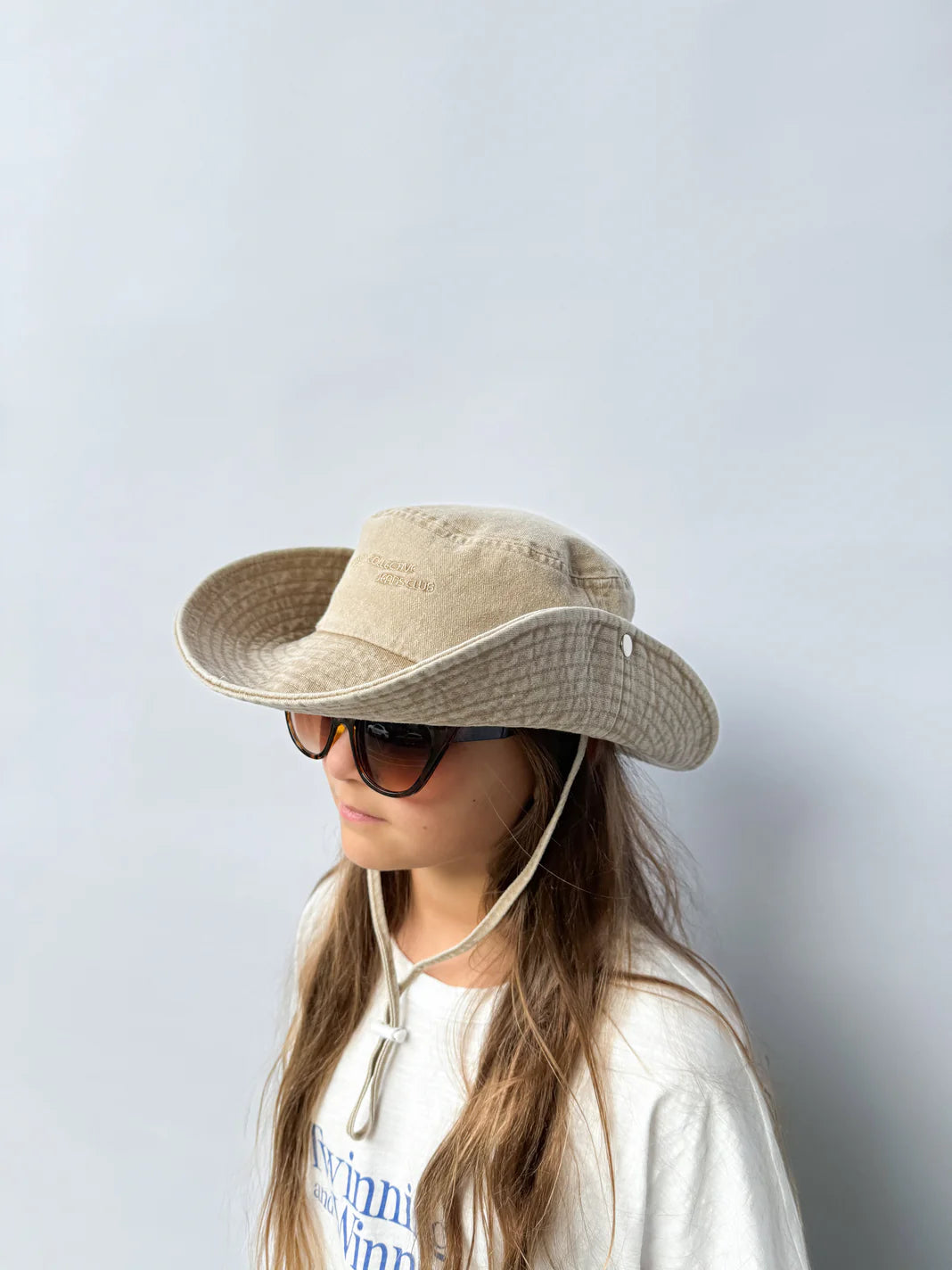 Cowboy Bucket Hat Light Brown