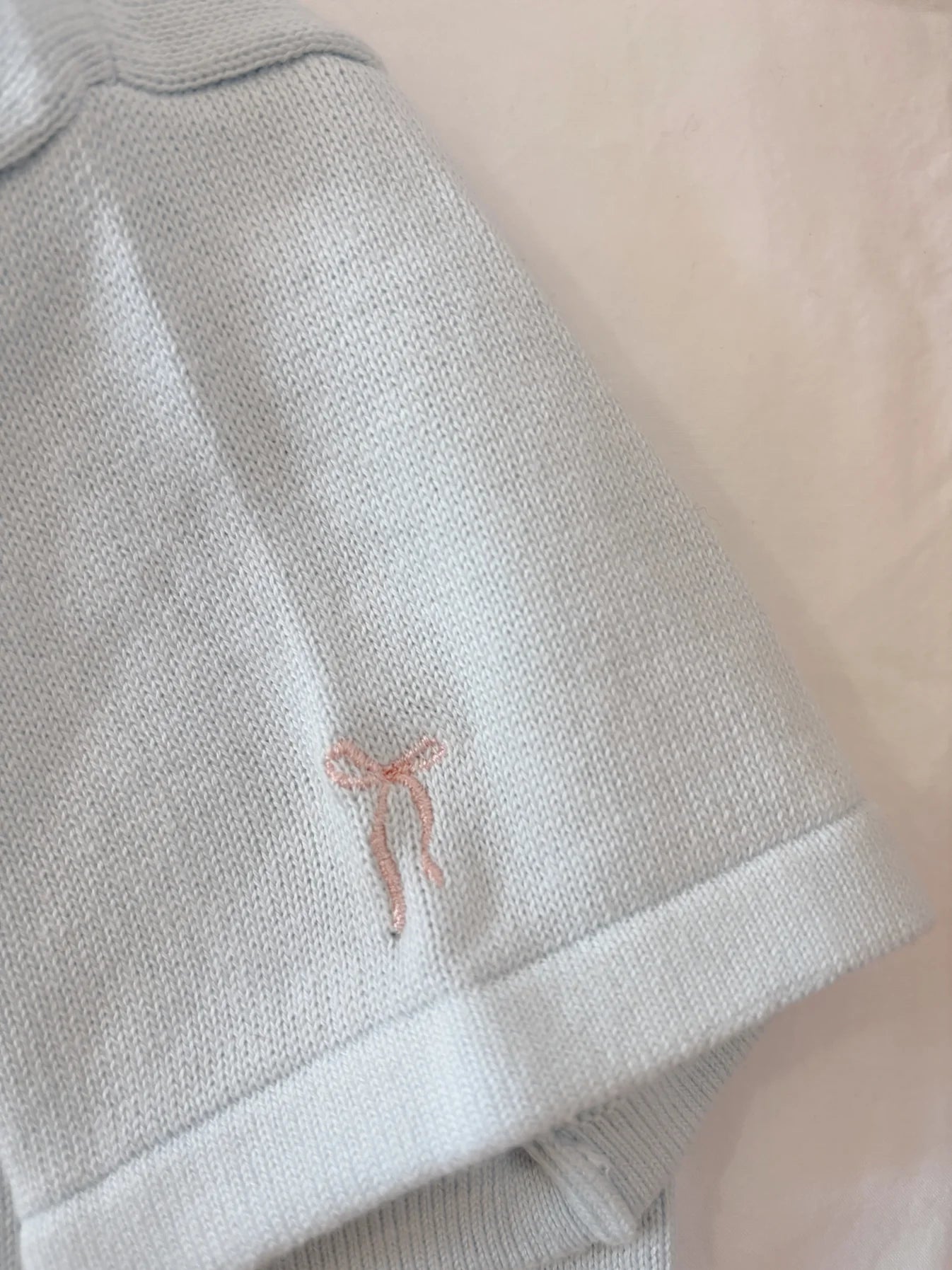 Cotton Candy Bow Tee Floss